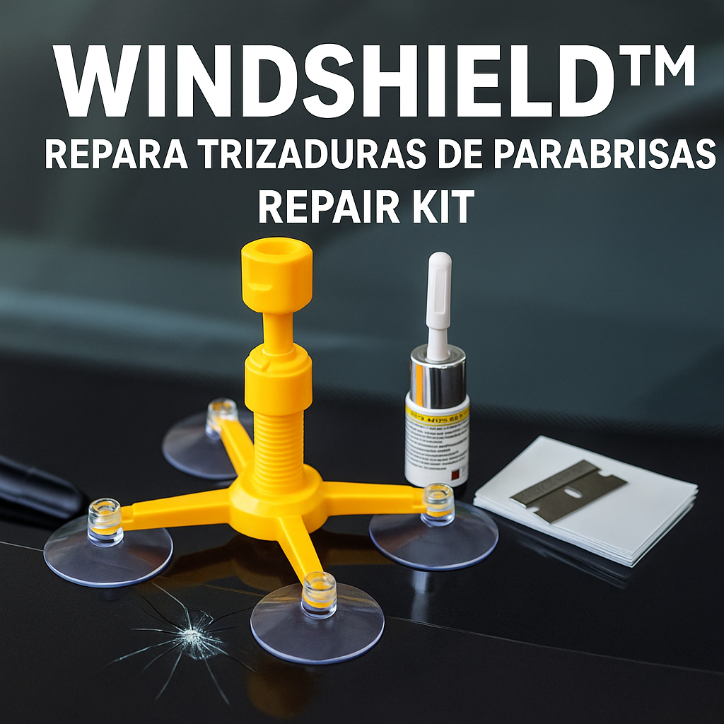 Windshield™ – Soluciona grietas y trizaduras en solo 20 minutos