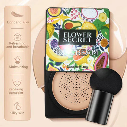 "GlowFusion": BASE CORRECTOR HIDRATANTE PREMIUM + BROCHA DE REGALO